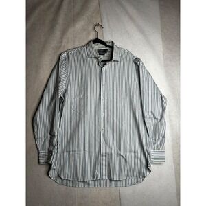 Polo Ralph Lauren Estate Custom Fit Striped Button Down Shirt Mens 17-34 Cotton